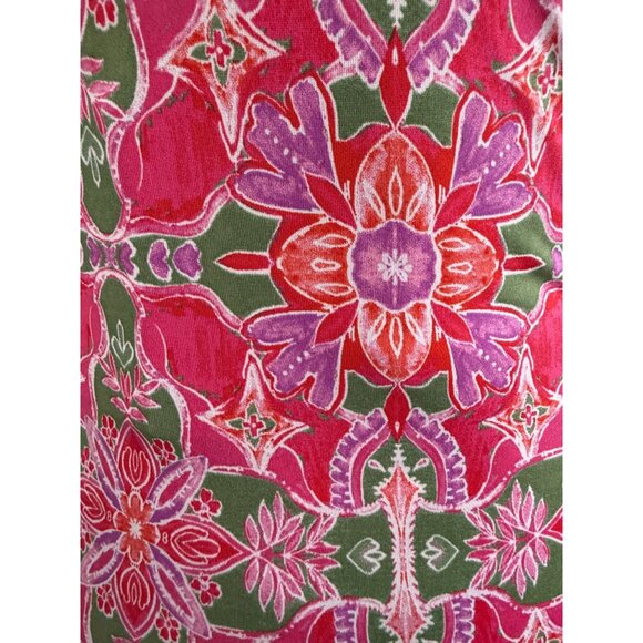 Misa Los‎ Angeles Pink Carlotta Ruched Maxi Dress Plunge Neckline Cutouts M - Picture 13 of 15